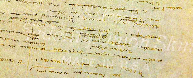 Fragmento de las dos hojas en las que Sàint-Exupery escribió sobre "el crucigramista" Fragmento de las dos hojas en las que Sàint-Exupery escribió sobre "el crucigramista"