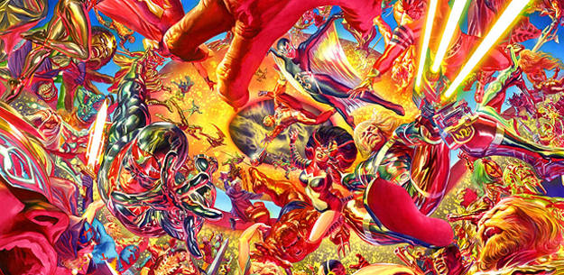 Fragmento de una ilustraci&oacute;n de 'G&eacute;nesis', de Alex Ross