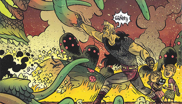 Fragmento de una vi&ntilde;eta de 'El H&eacute;roe 2', de David Rub&iacute;n