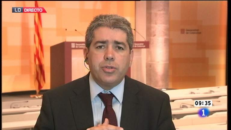 Los desayunos de TVE - Francesc Homs, portavoz del gobierno catal&aacute;n