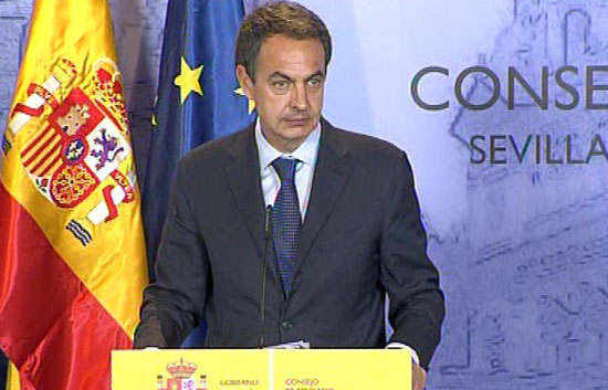 Zapatero dice que hay unidad absoluta entre Francia y Espa&ntilde;a para detener a los etarras