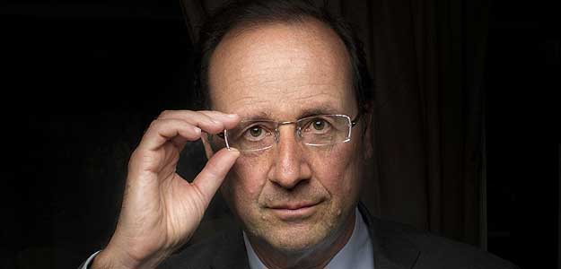 Fran&ccedil;ois Hollande, el candidato tranquilo que aspira un destino &uacute;nico.