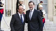 Ir al Video&nbsp;Fran&ccedil;ois Hollande se re&uacute;ne con Mariano Rajoy en el Palacio del El&iacute;seo en Par&iacute;s