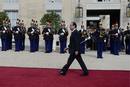 Francois Hollande, a su llegada al Palacio del El&iacute;seo