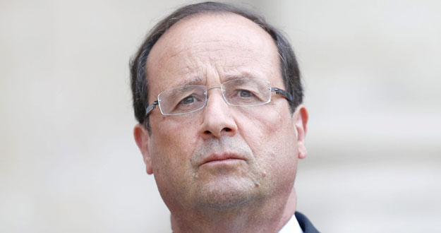 El presidente francés, François Hollande,