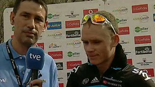 Ver v&iacute;deo  'Froome: "Es una cima muy dura"'