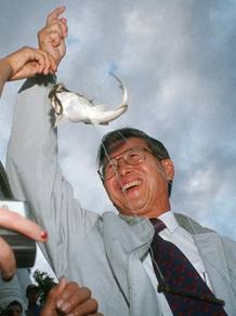 Fujimori en los años noventa Fujimori en los años noventa