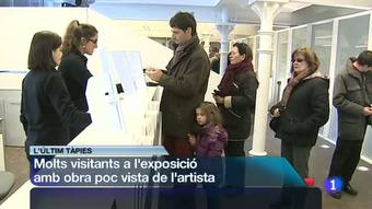 Veure v&iacute;deo  'Fundaci&oacute; T&agrave;pies - L'Informatiu CS - 11/02/2012'