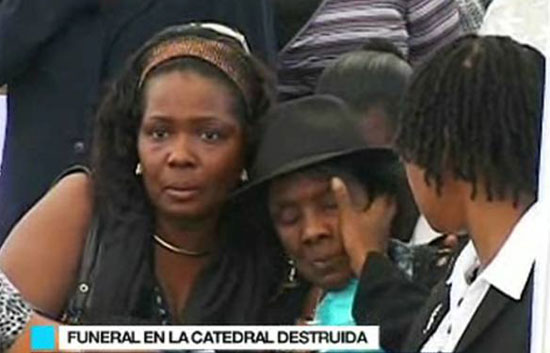 Funeral por el arzobispo de Puerto Pr&iacute;ncipe