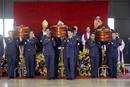 EL FUNERAL EN LA BASE A&Eacute;REA DE LOS LLANOS