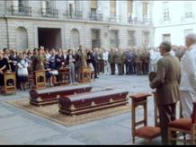 Funeral por el General Sánchez Ramos, primer militar asesinado desde la guerra civil Funeral por el General Sánchez Ramos, primer militar asesinado desde la guerra civil