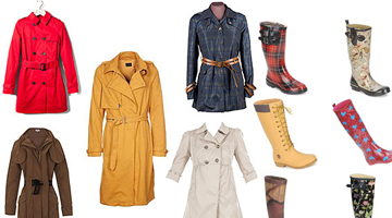 Gabardina y botas de agua, clásicos de moda este otoño Gabardina y botas de agua, clásicos de moda este otoño