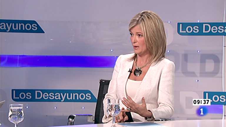 Los desayunos de TVE - Gabriela Bravo, portavoz del Consejo General del Poder Judicial, y Jorge Mu&ntilde;oz, jefe de pediatr&iacute;a de la Cl&iacute;nica USP Palma Planas