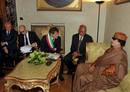 ITALIA - VISITA LIDER LIBIO MUAMAR AL GADAFI