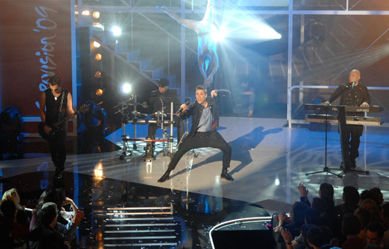 Eurovisi&oacute;n 2009 - Gala 2 - Actuaci&oacute;n de Electronikboy 