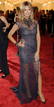 La modelo alemana Heidi Klum de Escada en la GALA DEL MUSEO METROPOLITANO DE ARTES DE NUEVA YORK