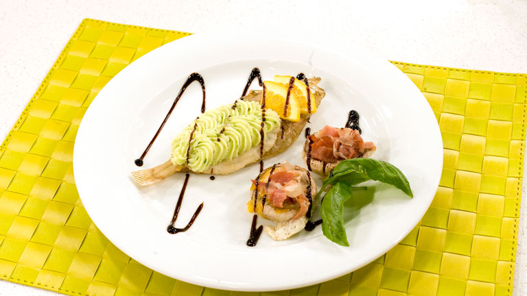 Saber cocinar - Gallos rellenos de pur&eacute; de hierbas 