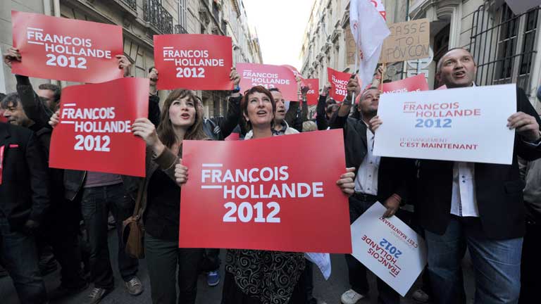 Fran&ccedil;ois Hollande gana las elecciones francesas