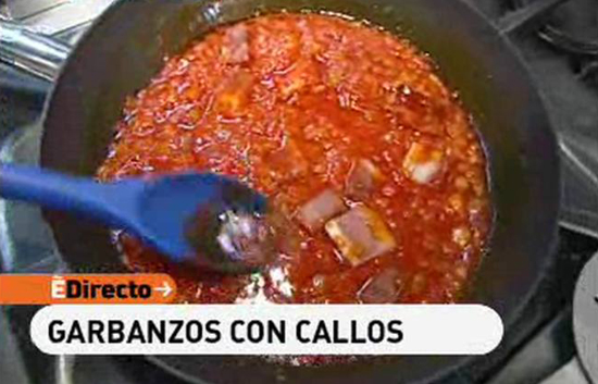 Espa&ntilde;a Directo - Garbanzos con callos