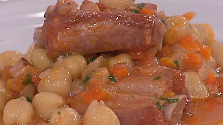 Saber cocinar - Garbanzos con costillas adobadas - 05/12/11