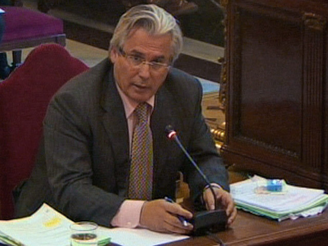 Garz&oacute;n declara  que grab&oacute; las conversaciones para evitar que siguieran cometiendo delitos