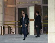 Garzón sale de la Audiencia Nacional Garzón sale de la Audiencia Nacional