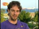 Ir al Video&nbsp;Gasol, desde la barrera