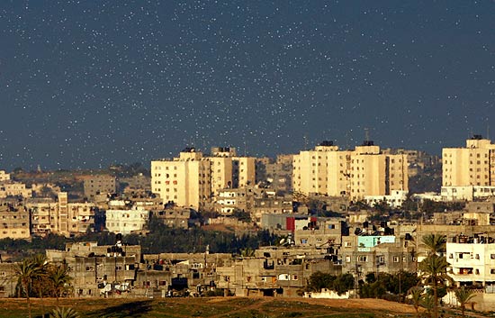 Gaza vive ya una semana de intensos bombardeos 