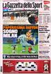 El diario deportivo italiano, La Gazzetta dello Sport, tambi&eacute;n lleva el nuevo t&iacute;tulo del Real Madrid a su portada. 