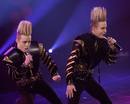 Los gemelos Jedward, de Irlanda.