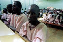 Five of eight Rwandan prisoners convicted of having taken part in the genocide of at least 500,000 m..