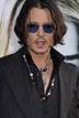 Johnny Depp en el estreno de Dark Shadows