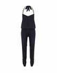 Mono negro con detalle en cuello de cadena dorada. Es de Blanco. 39,95&euro;