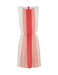 Vestido plisado en tres tonos de Blanco. 29,95&euro;