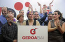 Uxue Barkos ha conseguido mantener su esca&ntilde;o con la nueva formaci&oacute;n Geroa Bai.