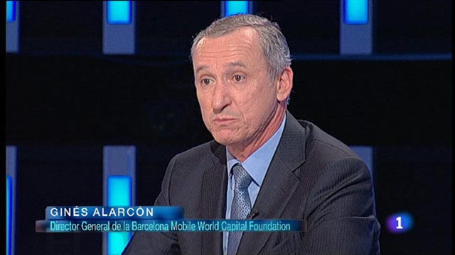 El Debat de La 1 - Entrevista a Gin&eacute;s Alarc&oacute;n, director de Mobile World Capital Foundation