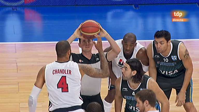 Baloncesto - Gira Preol&iacute;mpica de la Selecci&oacute;n espa&ntilde;ola: EEUU - Argentina 