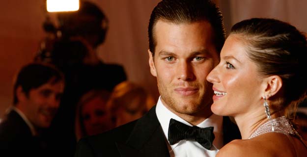 Brazilian supermodel Bundchen and boyfriend Brady arrive at Metropolitan Museum of Art Costume Institute Gala Brazilian supermodel Bundchen and boyfriend Brady arrive at Metropolitan Museum of Art Costume Institute Gala