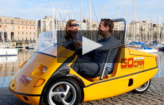 Go-Car, la forma m&aacute;s original de conocer Barcelona