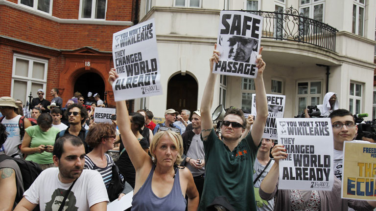 El gobierno brit&aacute;nico insiste en que no otorgar&aacute; un salvoconducto a Assange
