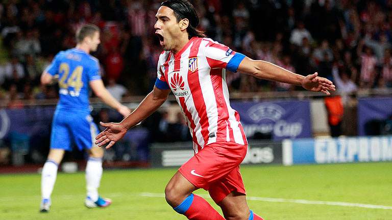 El Atl&eacute;tico amplia su ventaja con un golazo de Falcao (0-2)