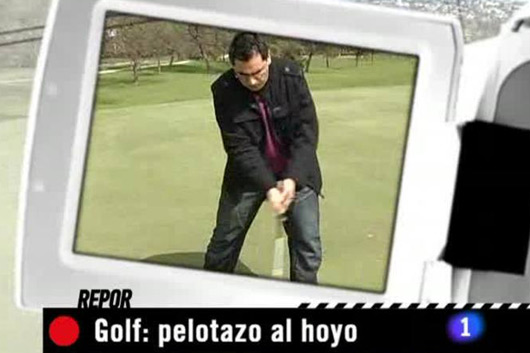Repor - Golf, pelotazo al hoyo 