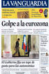 Golpe a la eurozona