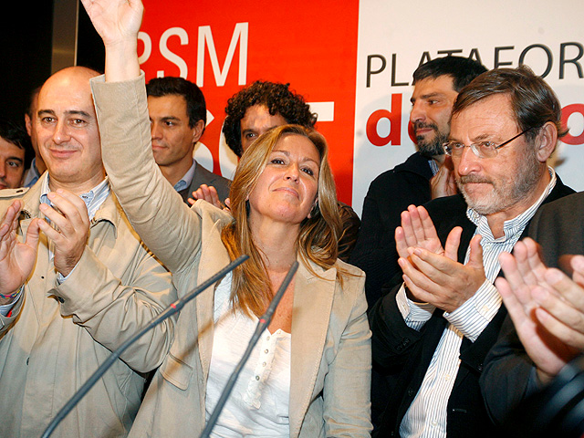 Trinidad Jim&eacute;nez: "Tom&aacute;s G&oacute;mez es desde hoy mi candidato"