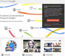 'Google+', la nueva red social del gigante de internet, está en periodo de pruebas y disponible solo bajo invitación 'Google+', la nueva red social del gigante de internet, está en periodo de pruebas y disponible solo bajo invitación