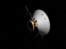 Gr&aacute;fico de la NASA que muestra c&oacute;mo es la sonda 'Phoenix'