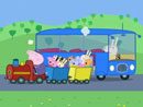 Imagen del  vídeo de Peppa Pig en inglés titulado GRANDPA'S LITTLE TRAIN