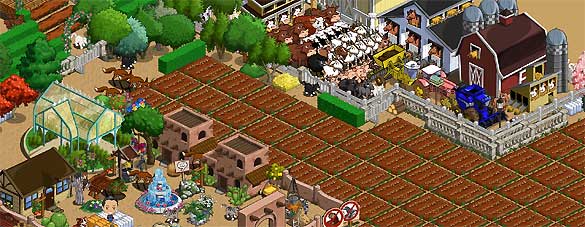 En la granja puedes cuidar del ganado virtual e ir increment&aacute;ndolo a medida que avanzas en el juego