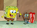 Imagen del  v&iacute;deo de Bob Esponja en ingl&eacute;s titulado Grooming Gary