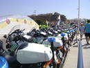 Guardia Civil en el pueste del drag&oacute;n de Alcal&aacute; de Guada&iacute;ra